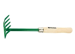 Грабли 5-зубые PALISAD 90 мм, деревянная ручка 340 мм (617558)