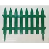 Заборчик (штакетник) для клумбы зеленый 2,25 м*28 см