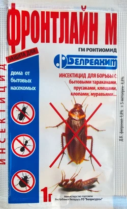 Инсектицид от бытовых насекомых Фронтлайн М - 1 г