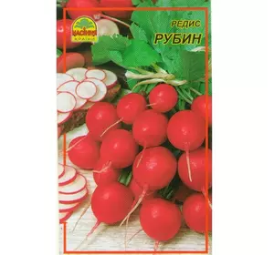 Семена редиса Рубин 4 г (Насіння країни) Семена редиса Рубин 4 г (Насіння країни)