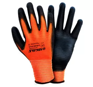 Перчатки трикотажные с ПУ покрытием (манжет) SIGMA (9446441) Перчатки трикотажные с ПУ покрытием (манжет) SIGMA (9446441)