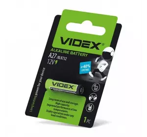 Батарейка Videx A27 8LR732 12V Батарейка Videx A27 8LR732 12V
