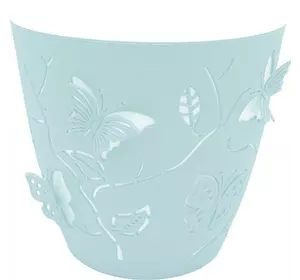 Горшок для цветов 3 Д Планета 0.7 л голубой Горшок для цветов 3 Д Планета 0.7 л голубой