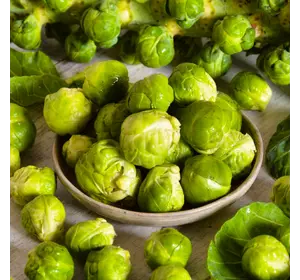 Семена капусты брюссельской Гронингер 100 г Семена капусты брюссельской Гронингер 100 г